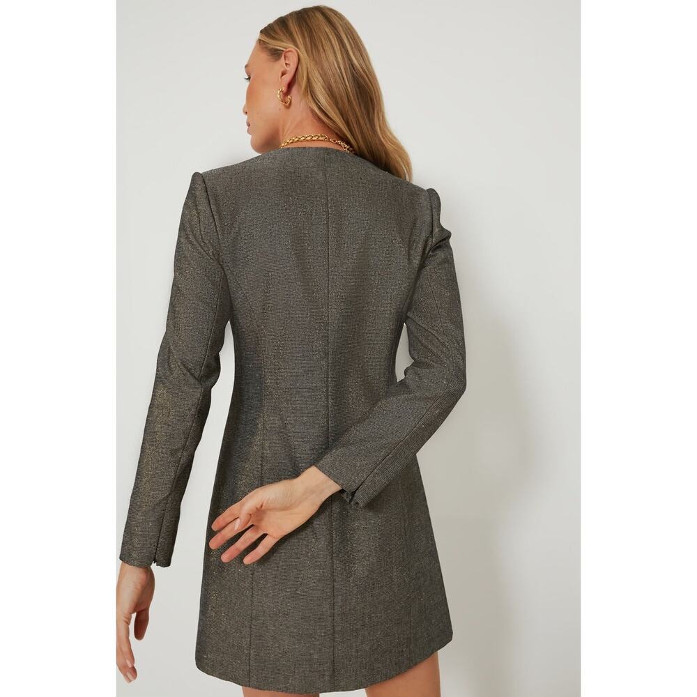 POMANDER PLACE Coventry Metallic Keira Dress Size M NWT Retail $168 Tuckernuck - Picture 2 of 7